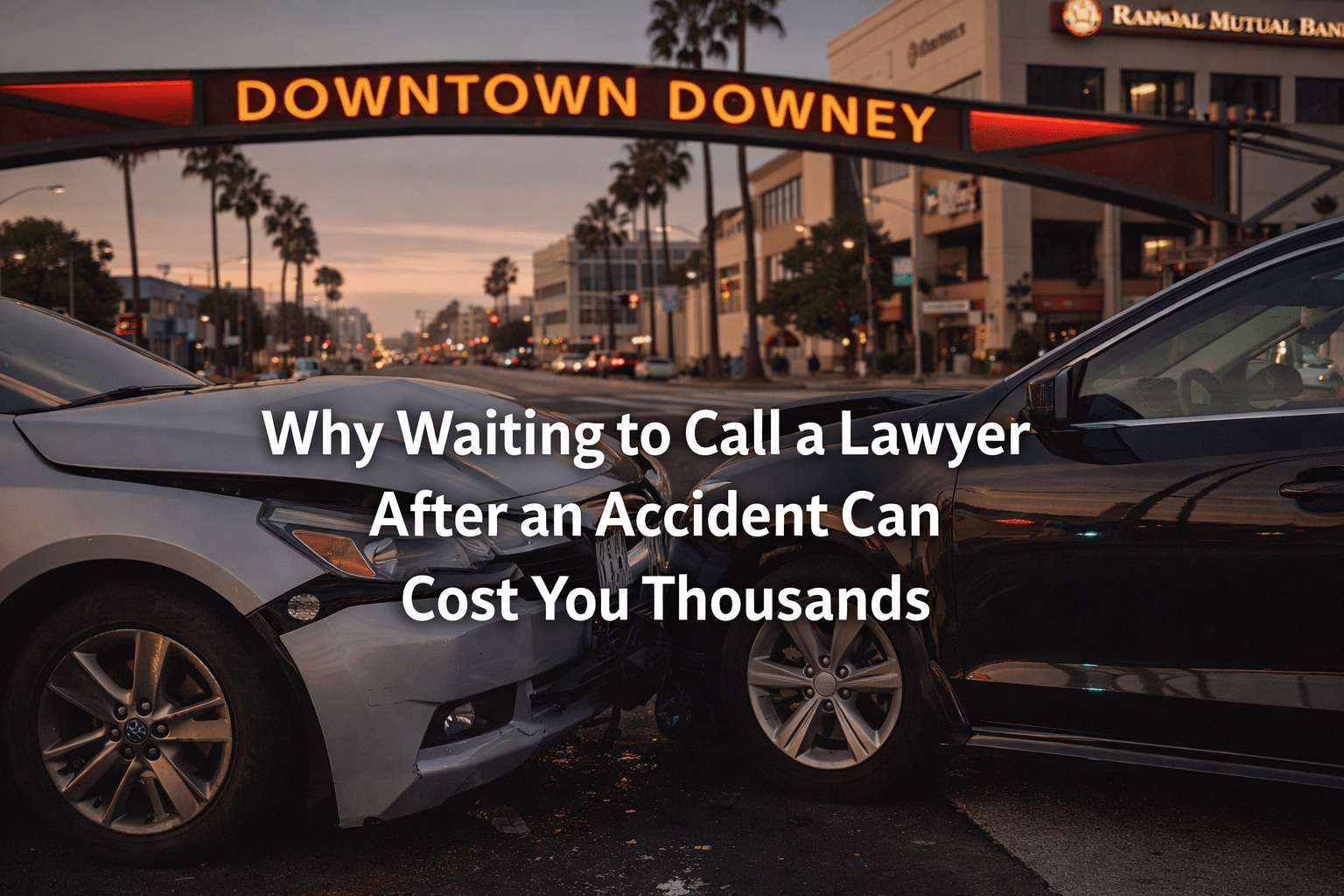 Downey car accident lawyer